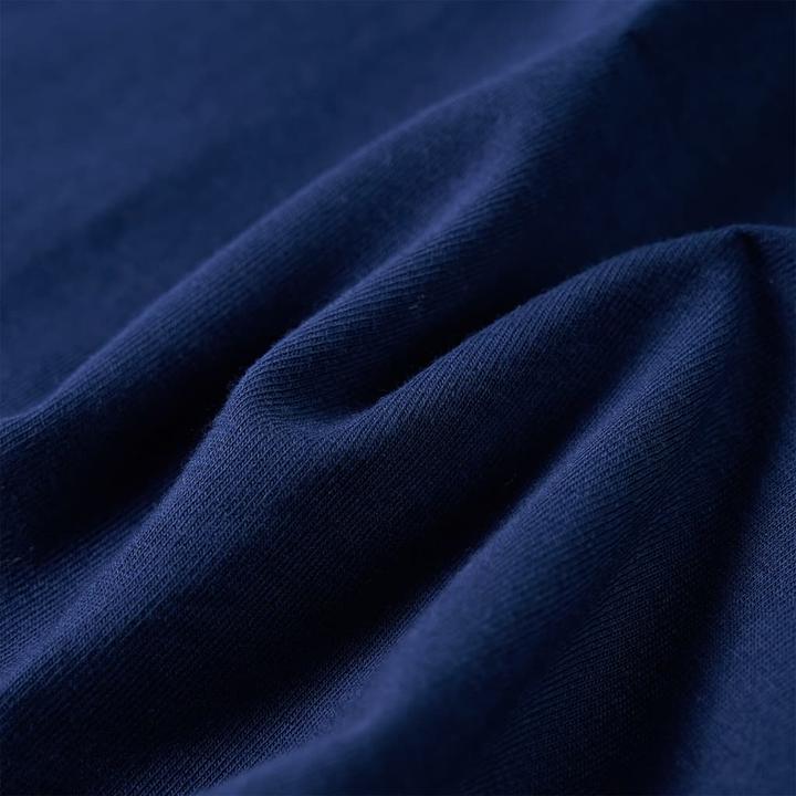 Immagine prodotto VidaXL Camicia da bambino a maniche lunghe blu navy 104,Materiale: 95% cotone (104)