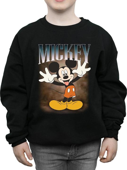 Produktbild Disney Mickey Mouse Tongue Montage Sweatshirt Jungen (152, 158)