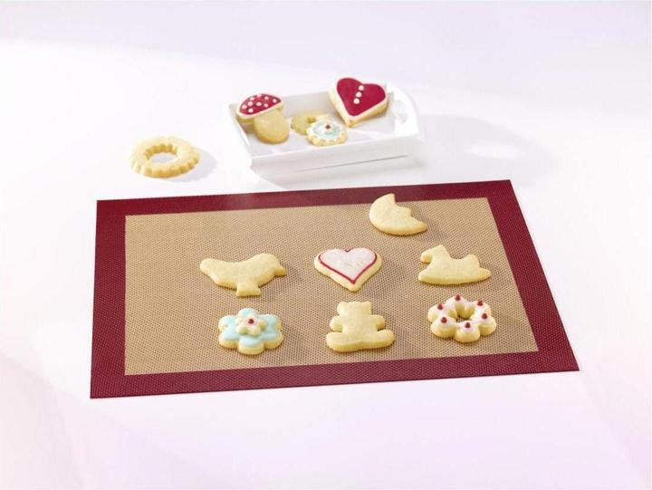 Immagine prodotto Xavax Tappetino in silicone, quadrato, 40 x 30 cm, rosso-marrone (40 x 30 cm)
