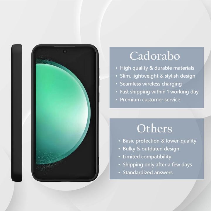 Produktbild Cadorabo Hülle für Samsung Galaxy S24 FE im Liquid Case Design (Samsung Galaxy S24 FE)
