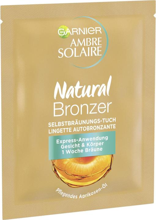Produktbild Garnier Ambre Solaire Natural Bronzer (Selbstbräunungstuch, 5.60 ml)