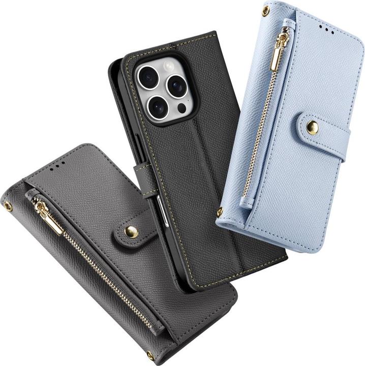 Produktbild Dux Ducis Lawa Series MagSafe Kunstleder Bookcover Hülle (Apple iPhone 16 Pro)