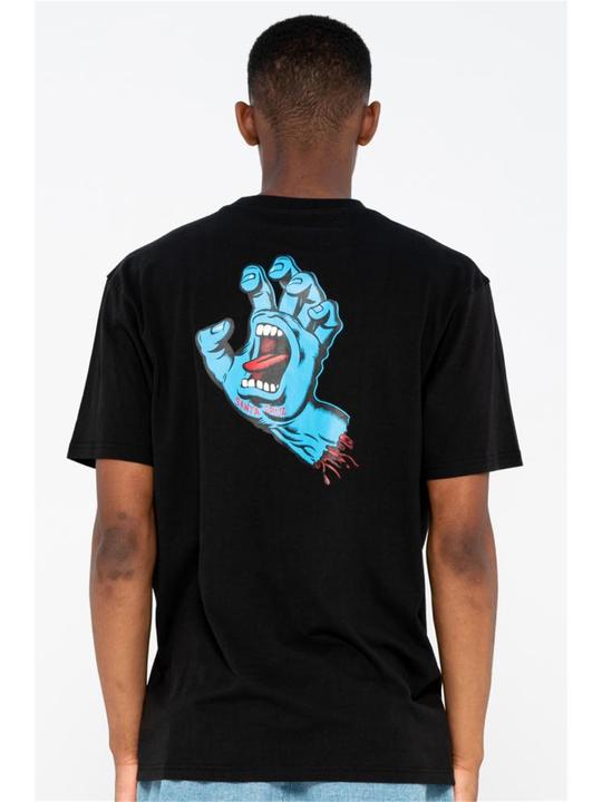 Actual product image Santa Cruz Screaming Hand Chest T-Shirt (S)