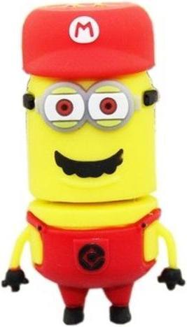 Produktbild Techly MEMORIA MINION MARIO BROS II USB flash drive USB Type-A 2.0 Multicolour (2000 Teile)