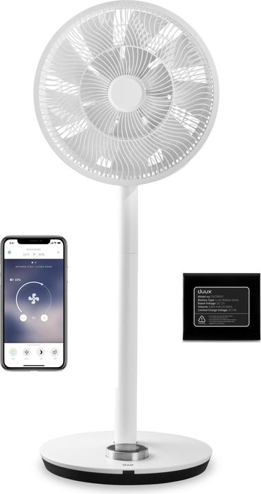 Duux Whisper Flex con batteria (13 dB)