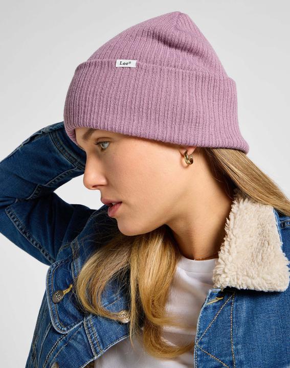 Produktbild Lee Mütze Ribbed Beanie (One Size)