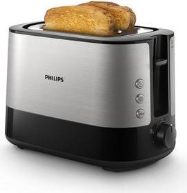 Produktbild Philips Viva Collection HD2637/90 toaster 2 slice(s) Black, Stainless steel