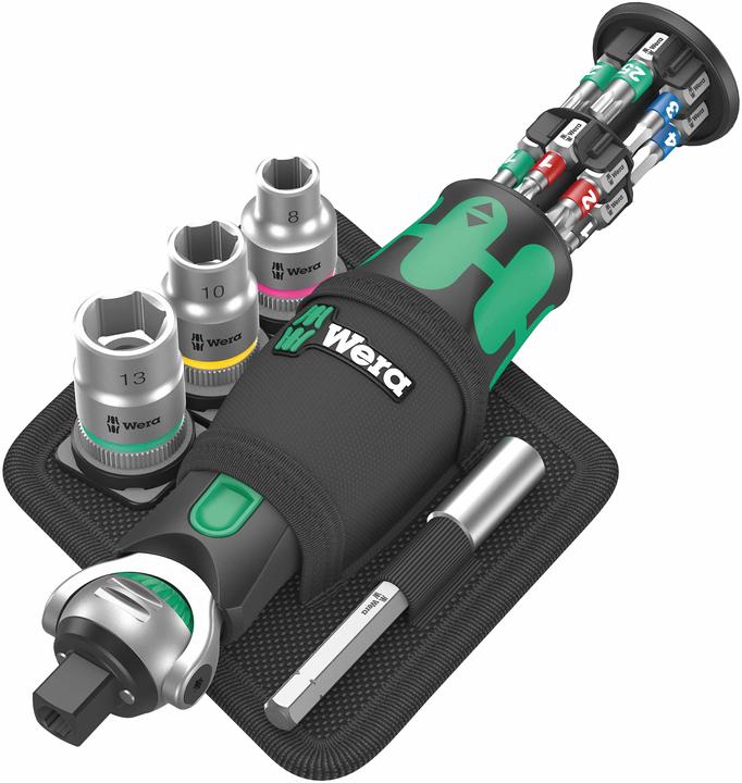 Actual product image Wera 8009 Zyklop Pocket Set 2 (3/8")