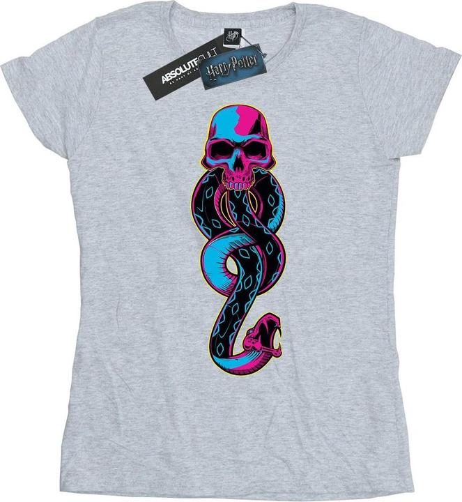 Actual product image Womens/Ladies Neon Dark Mark Cotton T-Shirt (M)