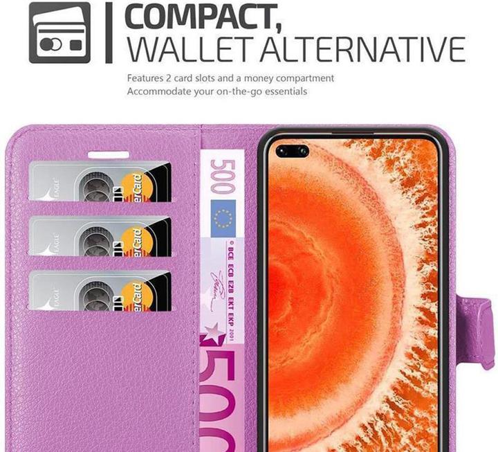 Actual product image Cadorabo Book with stand function cover (Honor View 30)