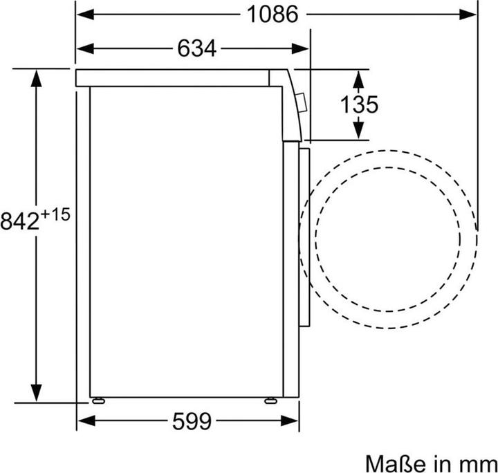 Produktbild Siemens WQ33G2D40 (8 kg, Rechts, EU-Stecker)