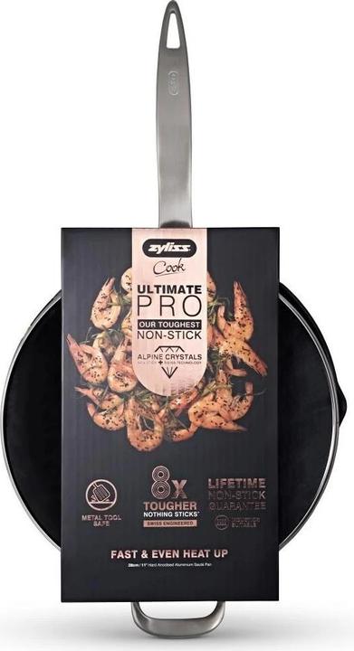 Image du produit Zyliss Ultimate Pro (28 cm, Poêle à frire, Aluminium, Acier inoxydable)