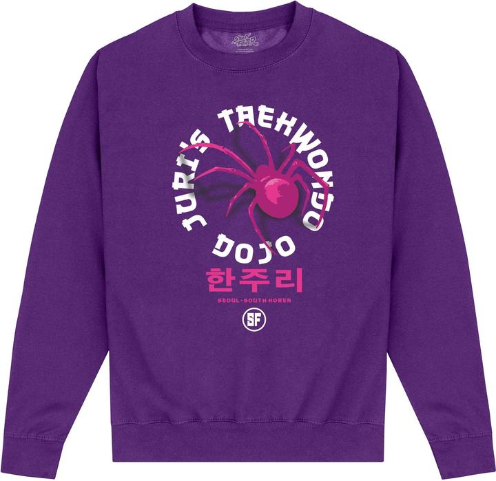 Actual product image Street Fighter Unisex Adult Juri's Dojo Sweatshirt (XL)