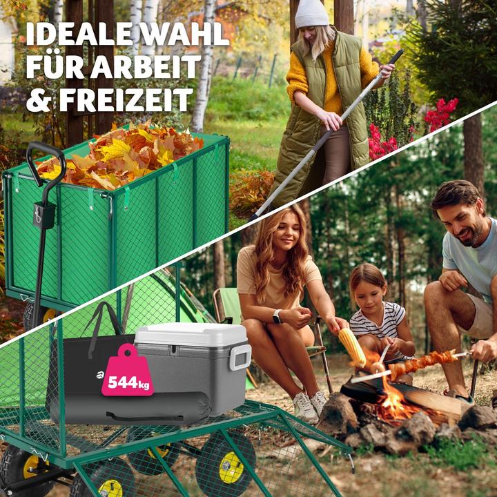 Image du produit tectake Chariotàpédales