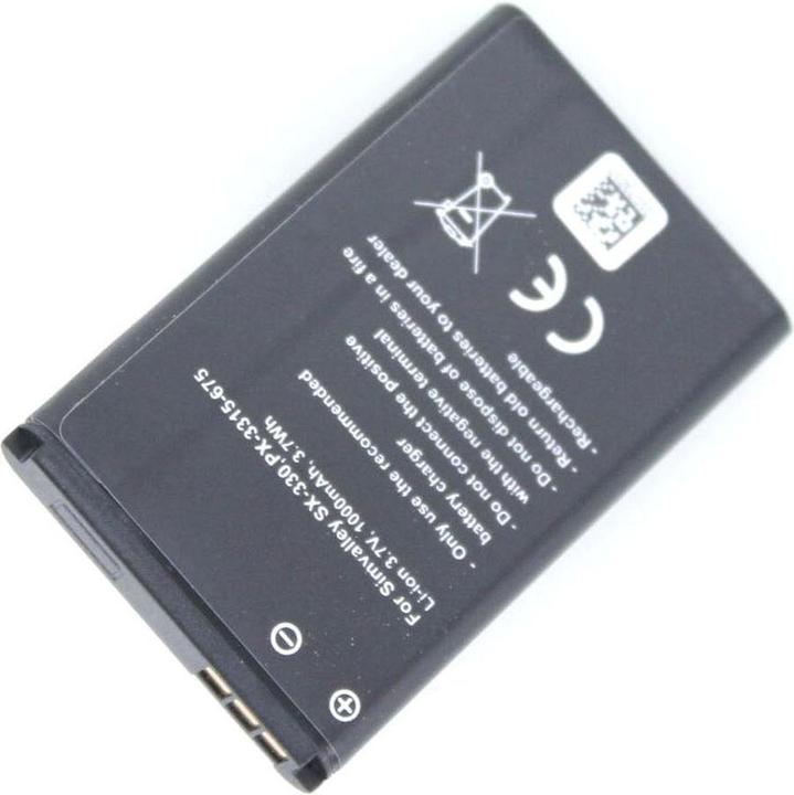 AGI Batteria compatibile con Bea-fon C60 - Batteria - 1.000 mAh