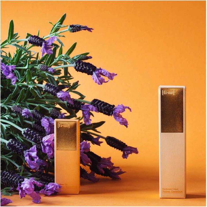 Actual product image [fì-ne] Vetiver Geranium - Deodorant Cream (Crème)