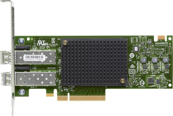 Produktbild HPE StoreFabric SN1600E Fibre Channel Host Bus Adapter, mit 2 Anschlüssen