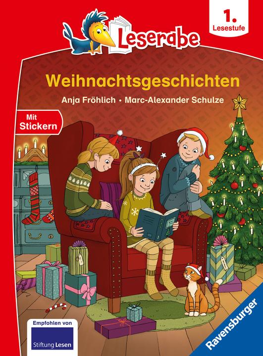 Immagine prodotto Ravensburger Weihnachtsgeschichten - Leserabe ab 1. Klasse - Erstlesebuch für Kinder ab 6 Jahren (Tedesco, Anja felice, Marc-Alexander Schulze, 2023)