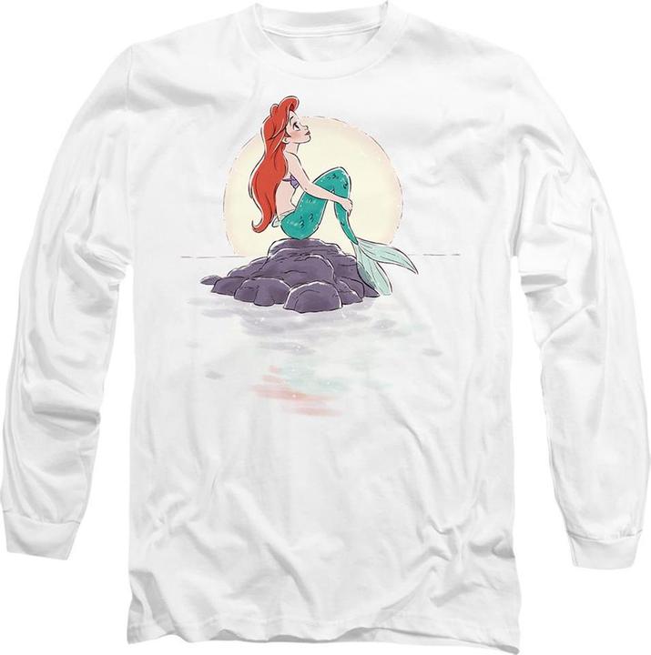 Immagine prodotto The Little Mermaid Maglietta Ariel Tramonto Adulto Unisex (L)