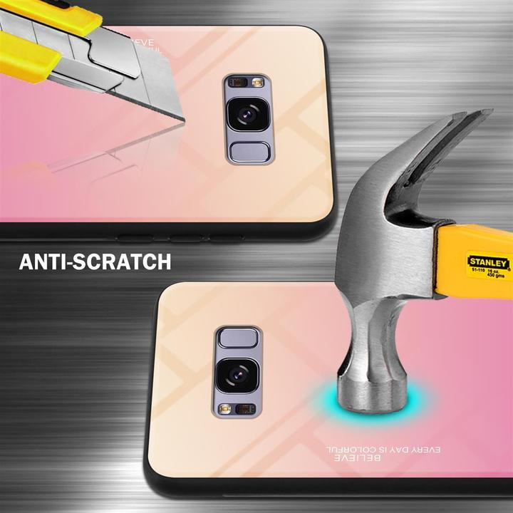Immagine prodotto Cadorabo Copertura in vetro TPU 2 colori (Samsung Galaxy S8+)