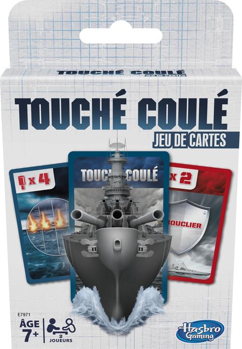 Immagine prodotto Hasbro Gaming Touché coulé cartes, f francese, tedesco / navi versenk.: 671-02-770 (Francese)