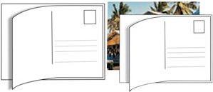 Actual product image HERMA Postcard labels