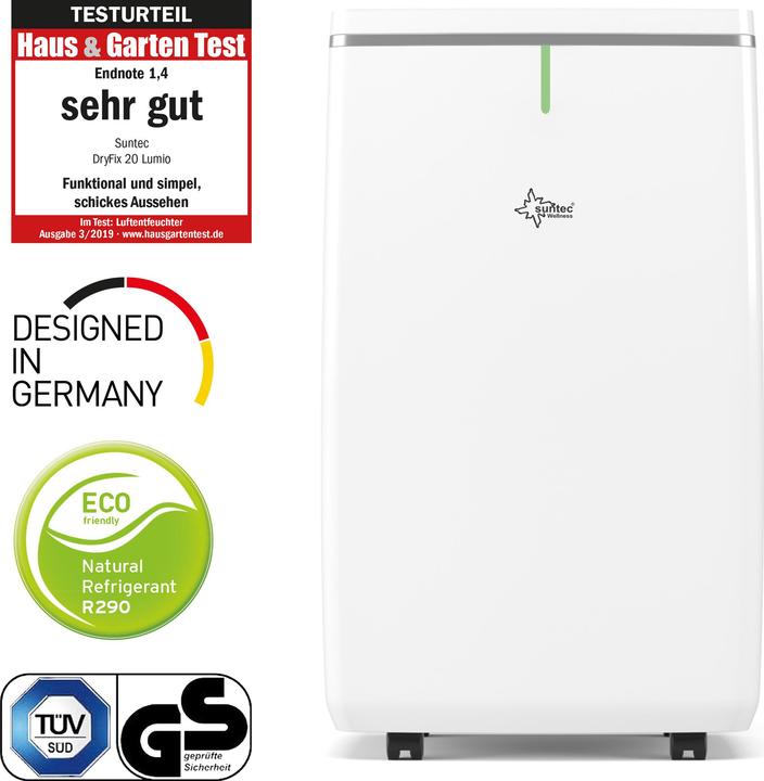 Produktbild Suntec DRYFIX 20 LUMIO (63 m², 20 l/24h)