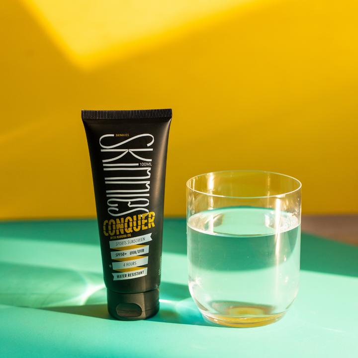 Produktbild Skinnies Conquer SPF 50 (Sonnencreme Gesicht, SPF 50, 35 ml, 40 g)