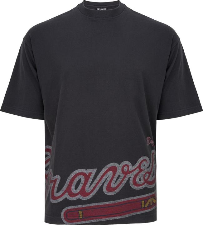 New Era Oversized Shirt - WASHED Atlanta Braves - L (L)