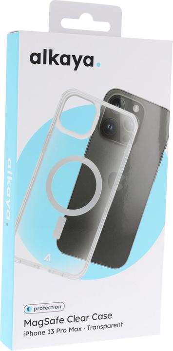 Actual product image Alkaya LUCID MagSafe mobile protective case iPhone13ProMax transparent (Apple iPhone 13 Pro Max)