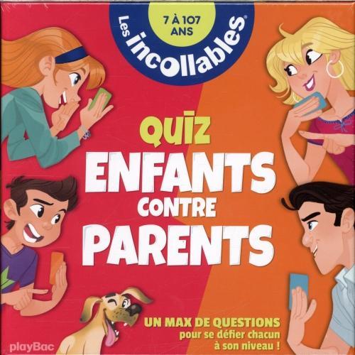 Actual product image Les incollables, 7 à 107 ans : quiz enfants contre parents (French, Collectif, 2022)