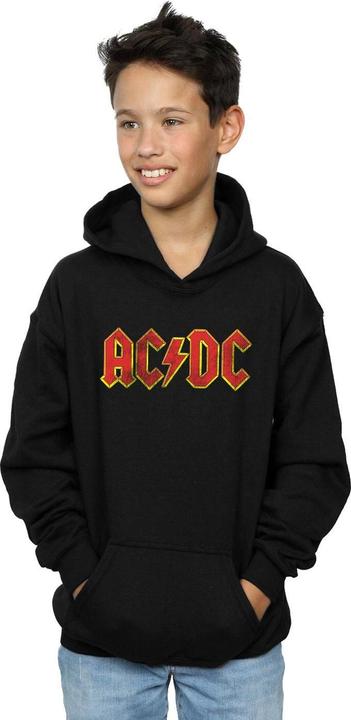 Produktbild AC/DC Jungen Distressed Logo Hoodie (140, 146)