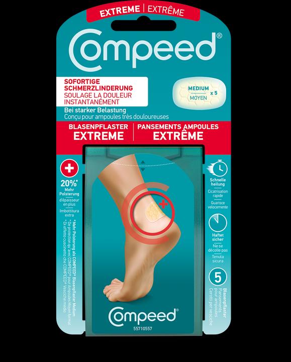 Produktbild Compeed Blasenpflaster medium Extreme (5 x)