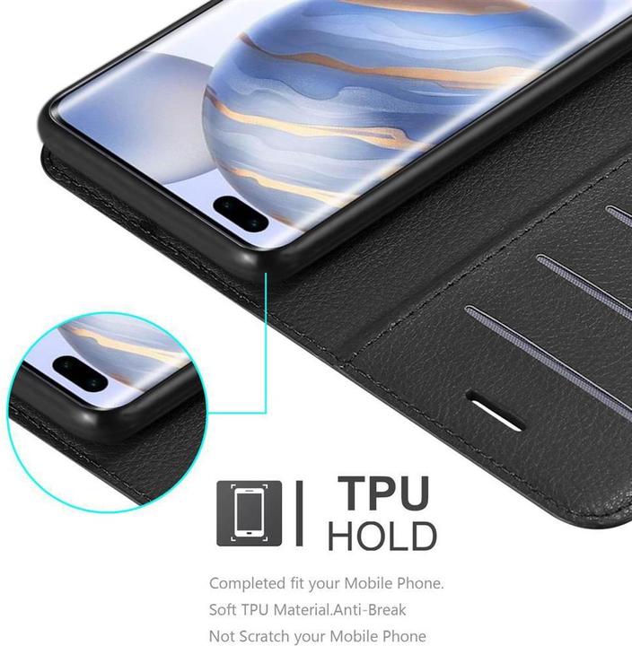 Actual product image Cadorabo Book with stand function cover (Honor 30 Pro+)