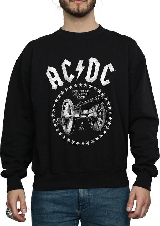 Produktbild AC/DC We Salute You Kanone Baumwolle Sweatshirt (XL)