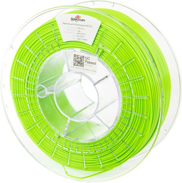 Filament PCTG vert clair 1.0kg 1.75mm (PCTG, 1.75 mm, 1000 g, Vert)
