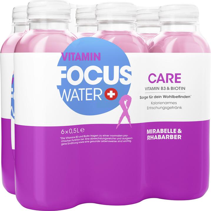 Produktbild Focuswater care (Mirabelle & Rhubarb, 6 x)