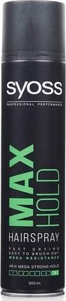 Produktbild Syoss Max Hold Hairspray Spray Hairspray Mega Strong 300Ml