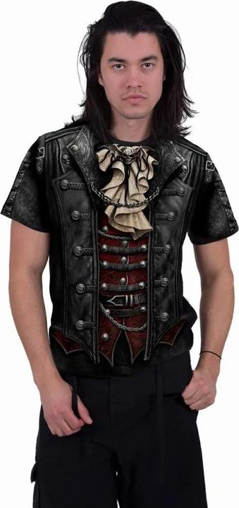 Produktbild Spiral Goth Wrap TShirt kurzärmlig (XXL)