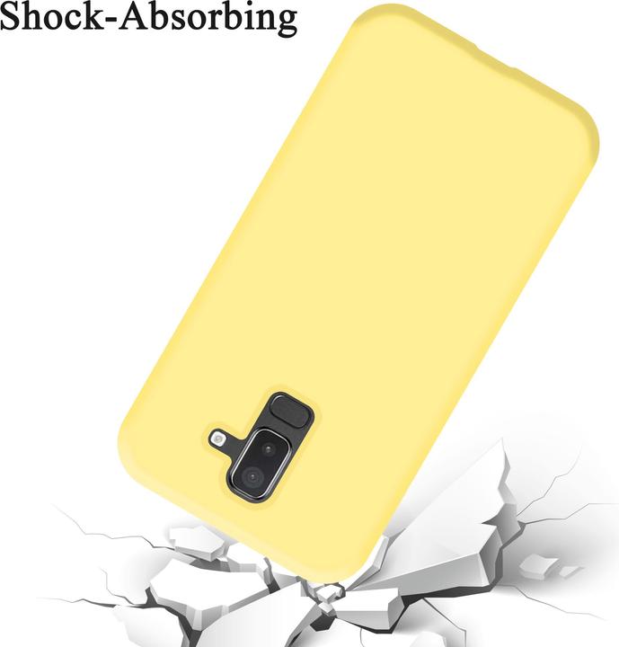 Immagine prodotto Cadorabo Copertura della cassa del silicone liquido TPU (Samsung Galaxy J8 (2018))