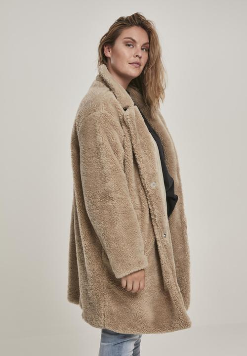 Image du produit Urban Classics Manteau de sherpa surdimensionné pour dames (M)