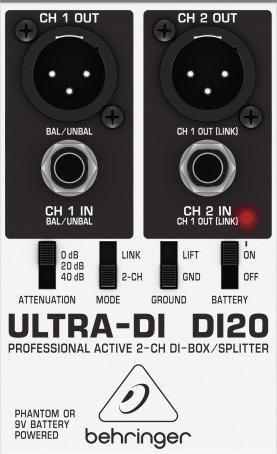 Image du produit Behringer Ultra-Di Di20
