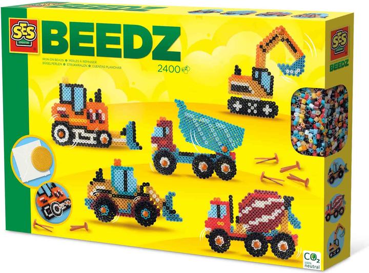 Produktbild Ses Bügelperlen Baufahrzeuge
