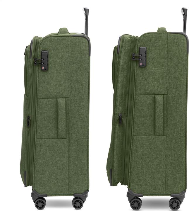 Immagine prodotto Redolz Essentials 12 LARGE carrello a 4 ruote da 79 cm con piega ad espansione (98 l, XL (da 115l))