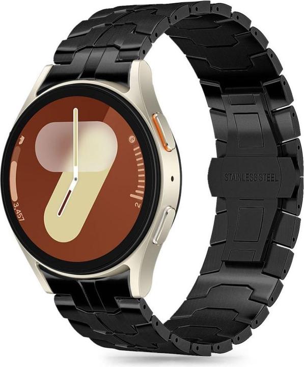 Immagine prodotto Tech-Protect Cinturino in acciaio per Samsung Galaxy Watch 4 / 5 / 5 PRO / 6 / 7 / FE - Nero (Acciaio inossidabile)