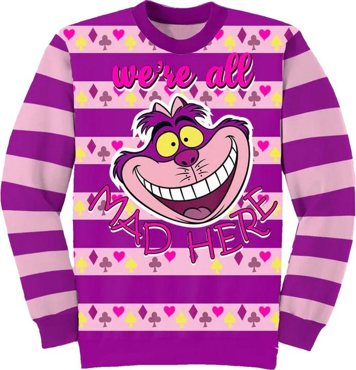Produktbild Alice In Wonderland We're All Mad Here Pullover (S)
