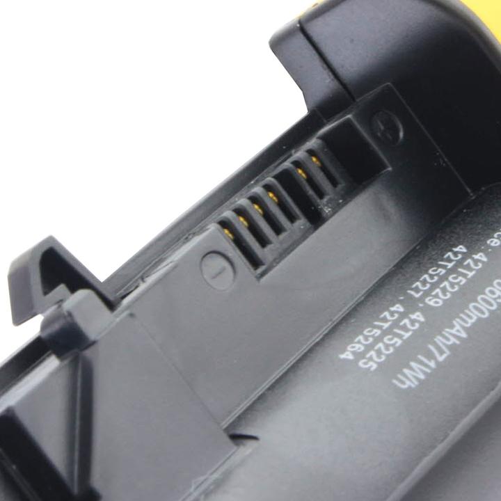 Image du produit Lenovo Batterie Thinkpad série R61, série R500, série T61 (6 cellules, 6600 mAh)