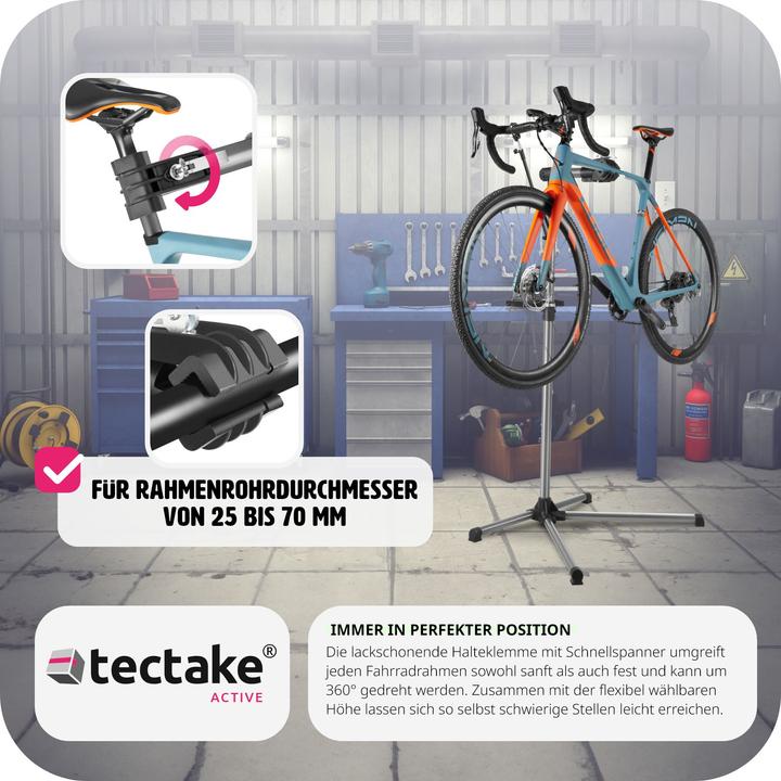 Produktbild tectake Fahrradmontageständer