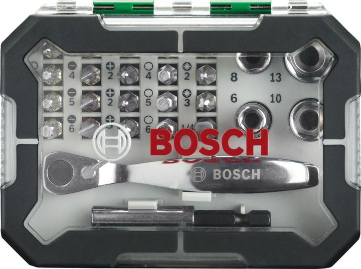 Immagine prodotto Bosch Professional Zubehör Set di punte 26 pezzi Accessori P (Croce Phillips PH M2, Presa esagonale TX con foro M10, Esagono cavo TX Con foro M15, Presa esagonale TX con foro M20)