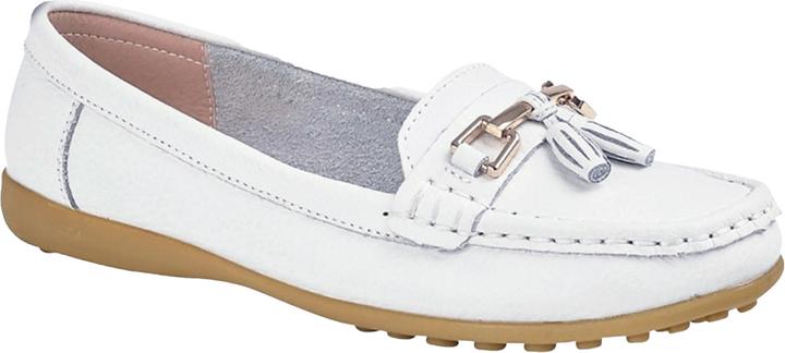 Boulevard Halbschuhe Quaste Leder